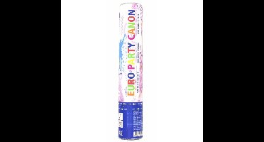 Folat confetti kanon 500 euro briefjes - 28 cm - confetti shooter - feestartikelen