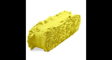 Folat Feest/verjaardag versiering - crepe slingers - geel - 24 mtr - papier - feestartikelen