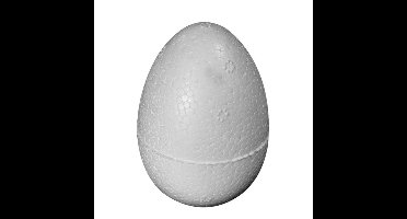 Hobby piepschuim vorm ei - 1x - 7 cm - eieren knutsel vormen - paaseieren