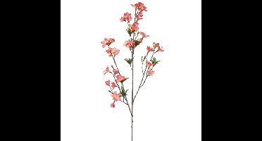 Kunstbloem Azalea bloesem - 90 cm - koraal roze - Kunst zijdebloemen