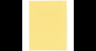 Opbergmappen folio formaat geel