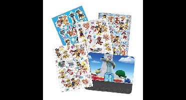 Paw Patrol Raamstickers - 4x velletjes - autoraam stickers
