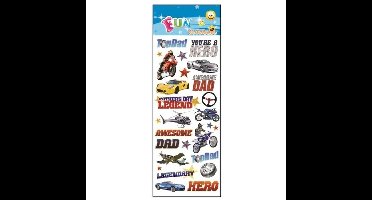 Poezie album stickers vaderdag