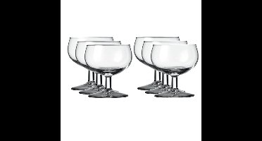 Royal Leerdam Likeurcoupe/borrelglazen - 6x stuks - transparant - 110 ml - Gilde serie