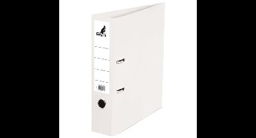 Set van 6x stuks opberg ordners wit A4 75 mm