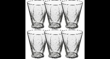 Set van 6x stuks tumbler glazen Carmela 340 ml van glas