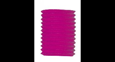 Treklampion voor feest/verjaardag - roze - 16 x 20 cm - feestartikelen/versiering - papier