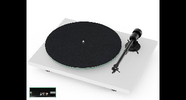 Pro-Ject T1 EVO Phono platenspeler wit zijdeglans
