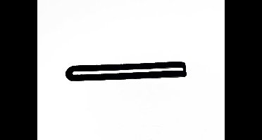 Pro-Ject VC-S Self Adhesive Strip Round Black