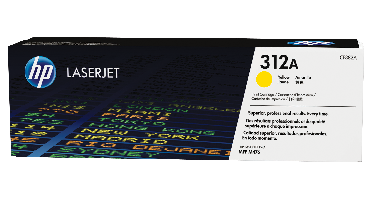 HP 312A gele LaserJet tonercartridge