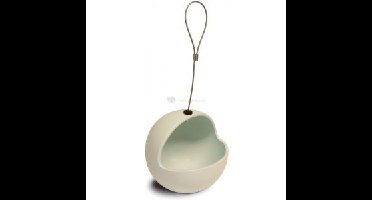 Porseleinen voederbal voor vogels blauw