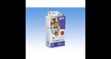 Inktcartridge + 135 vel 10x15 glanspapier