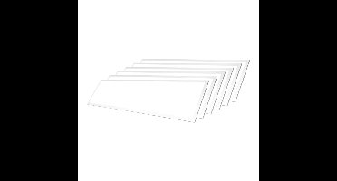 Set van 6 LED panelen - Alpha series - 120x30 cm - 21 Watt 3780 lumen (180lm/W) - 4000K neutraal wit - Flikkervrij - IP20 voor binnen