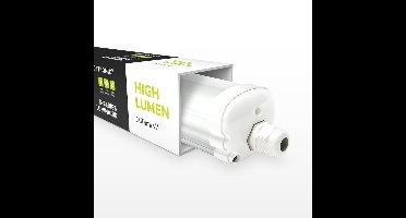 S-Series - LED TL armatuur 120cm - IP65 Waterdicht - 24 Watt 3840 Lumen (160lm/W) - 4000K neutraal wit - Koppelbaar - IK07 - Tri-Proof plafondverlichting