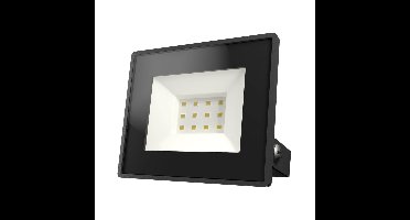 Lumos LED Breedstraler - 10 watt 850 Lumen (85lm/W) - 4000K neutraal wit - IP65 waterdicht - LED schijnwerper met kantelbare beugel