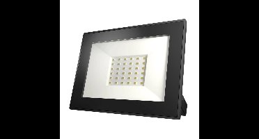Lumos LED Breedstraler - 30 watt 2830 Lumen (95lm/W) - 4000K neutraal wit - IP65 waterdicht - LED schijnwerper met kantelbare beugel