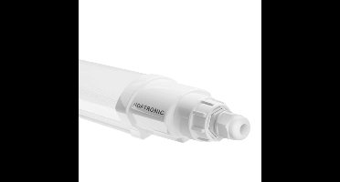 Q-Series LED TL Armatuur 60cm - 18 Watt 2160 Lumen vervangt 72 Watt - 120lm/W - 4000K neutraal wit licht - Gereedschapsloos Koppelbaar - IK08 - IP65 Waterdicht - Tri-proof plafondverlichting