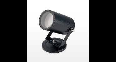 Spikey LED Wandlamp - Wandspot - Vlonderspot - GU10 fitting - IP65 waterdicht - Voor binnen en buiten - Zwart