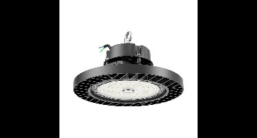 Oberon - LED High Bay - 150 Watt 28.500 Lumen - 190lm/W - 4000K Neutraal wit - IP65 waterdicht - IK09 - 1-10V Dimbaar - Sosen Driver - Ra80