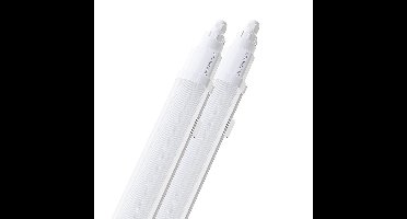 Set van 2 Q-Series LED TL Armaturen 60cm - 18 Watt 2160 Lumen vervangt 72 Watt - 120lm/W - 6500K daglicht wit licht - Gereedschapsloos Koppelbaar - IK08 - IP65 Waterdicht - Tri-proof plafondverlichting