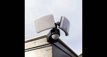 Luton - LED Wandlamp met sensor - 40 Watt 3300 Lumen - Bewegingssensor en schemerschakelaar - 3000K warm wit licht - dubbel