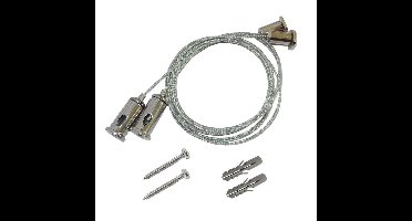 Montagekit - Ophangsysteem - Bevestigingsmateriaal -Universeel voor LED TL armaturen met Montageclips