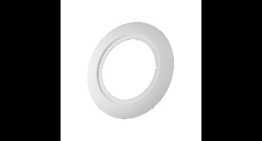 Afdekring voor Lugo LED Inbouwspot - 123 mm - Wit