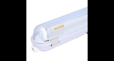 Eco Bright LED TL armatuur 120cm - T8 G13 Incl. LED TL buis - 4000K neutraal wit licht - 12,5 Watt 2000 Lumen (160lm/W) - IP65 Waterdicht