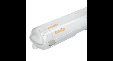 Eco Bright LED TL armatuur 150cm Dubbel - T8 G13 Incl. LED TL buizen - 3000K Warm wit licht - 31 Watt 4960 Lumen (160lm/W) - IP65 Waterdicht