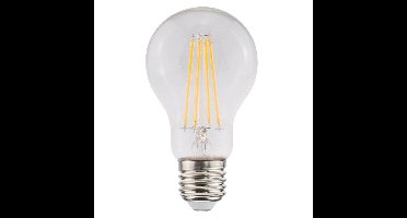 LED Filament lamp E27 - 9 Watt 1055 Lumen - A60 vorm - 2700K Warmwit licht - Dimbaar - Helder glas