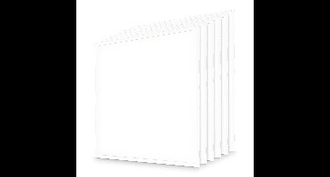 6x LED Paneel - 62x62 cm - 18/25 Watt - 4700 lumen - 190 lumen/watt - 4000K neutraal wit - UGR<19 - Flikkervrij - Incl. Philips Xitanium Driver - 5 jaar garantie