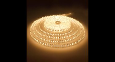 Flex180 LED Strip 10 meter - 3000K warm wit - IP65 waterdicht - Buiten & Binnen - 180 LEDs/m - 120 Watt 11.500 lumen - Inkortbaar per 20 cm - Dimbaar