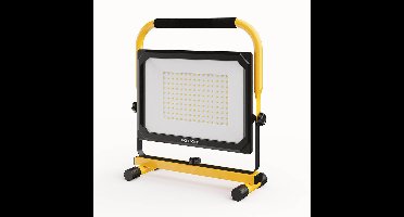 LED Bouwlamp - 6500K - 100W - 10.000lm - Incl. 1,5m kabel met stekker - Kantelbaar - IP65 - 25.000 branduren - 2 jaar garantie