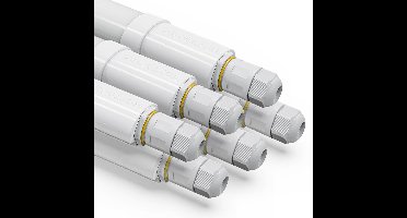 Set van 6 - R-Series Pro - LED TL-armatuur 120cm - IP65 waterdicht - 36 watt - 5040 lumen - 6500K - Koppelbaar - IK07 - Flikkervrij - R-Series Tri-Proof - 2 jaar garantie