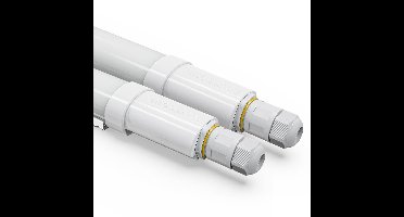 Set van 2 - R-Series Pro - LED TL-armatuur 150cm - IP65 waterdicht - 48 watt - 6720 lumen - 6500K - Koppelbaar - IK07 - Flikkervrij - R-Series Tri-Proof - 2 jaar garantie