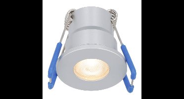Milano mini LED inbouwspot - 12 Volt 3 Watt 200 Lumen - 2700K - Dimbaar - Plat 34mm - IP65 - Roestvrij staal