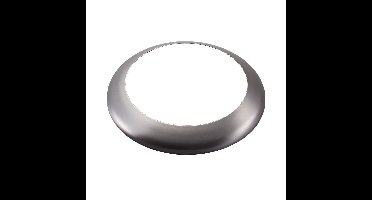 Cover geschikt voor 12 Watt LED Bulkheads - Kliksysteem - RVS