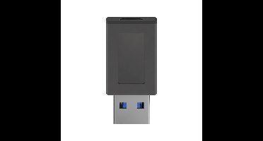 USB 3.2 GEN 1 (USB 3.0) Adapter - USB-C naar USB-A - 5Gbit/s - USB adapter model - Zwart