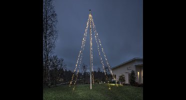 Vlaggenmastverlichting - 500 LEDs - Amber 2200K - 5 meter - Kerstverlichting