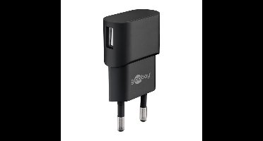 Micro-USB voeding compleet - Micro-USB oplader - USB 2.0 micro stekker - 1m - 3000mA - 15 Watt - 5V - Zwart