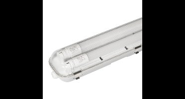 LED TL armatuur 120cm dubbel - T8 (G13) - 36 Watt 3960 lumen (110lm/W) - 3000K warm wit (830) - Koppelbaar - Flikkervrij - IP65