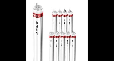 10x LED TL Buis 150cm - T8 G13 Fitting - 30W 5250 lumen (175lm/W) - 4000K neutraal wit - Flikkervrij - Vervangt 130 Watt (130W/840) - Incl. Starter