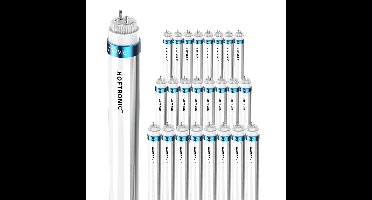 25x LED TL Buis 150cm - T8 G13 Fitting - 25 Watt 3500 lumen (140lm/W) - 4000K neutraal wit - Flikkervrij - Vervangt 90 Watt (90W/840) - Incl. Starter
