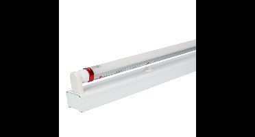 LED TL armatuur 120cm - T8 (G13) - 18 Watt 3150 lumen (175lm/W) - 4000K Neutraal wit (840) - Flikkervrij - IP20 Stofdicht