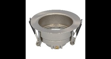 Mari - LED Inbouwspot - Verzonken armatuur - Diameter 85mm - GU10 Fitting incl. lamphouder - IP65 voor badkamer en buiten - Rond - RVS
