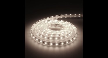 Glow60 LED Strip 2 meter - IP65 waterdicht - Dimbaar - Buiten & Binnen - 60 LEDs/m - 11 Watt 1020 lumen - SMD 2835 - 6000K daglicht wit - Inkortbaar per meter