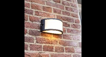 Norton - LED Wandlamp - IP54 Waterdicht - E27 Fitting - Modern - Dimbaar - Voor binnen en buiten - Up & Down Light - Zwart