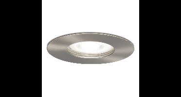 Bari LED inbouwspot - 4 Watt 345 Lumen - 6500K daglicht wit - GU10 - Dimbaar - Rond - IP64 Waterdicht - RVS - Voor binnen, buiten en badkamer