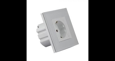 Smart stopcontact - WiFi & Bluetooth - Compatibel met Amazon Alexa & Google Home - Wit