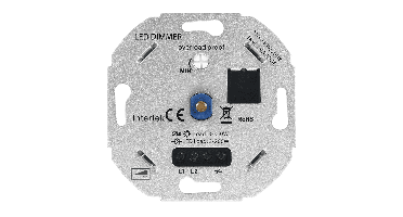 LED Dimmer Inbouw - 3-200 watt - Geschikt voor fase afsnijding - Trailing edge - Geschikt voor alle merken afdekmateriaal - Universeel